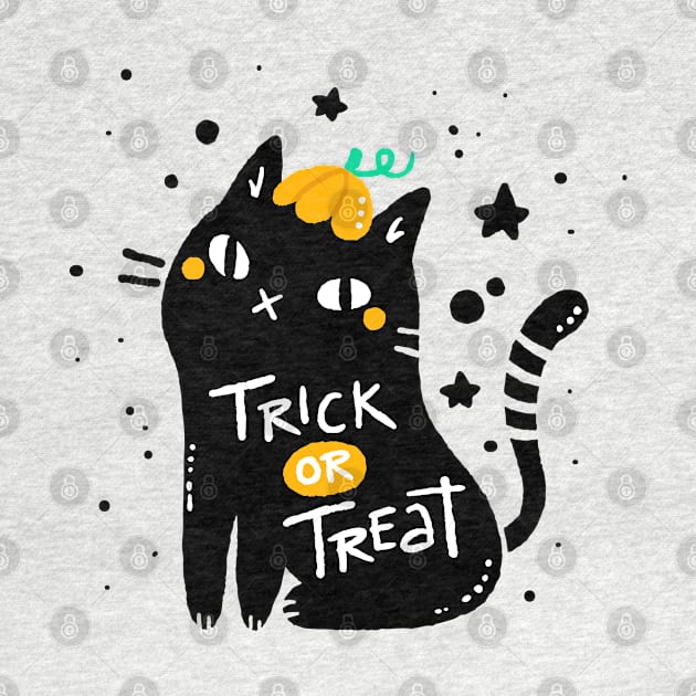 Halloween Cat by attire zone